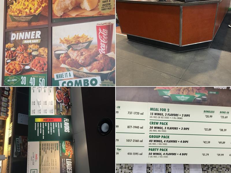 Wingstop Menu