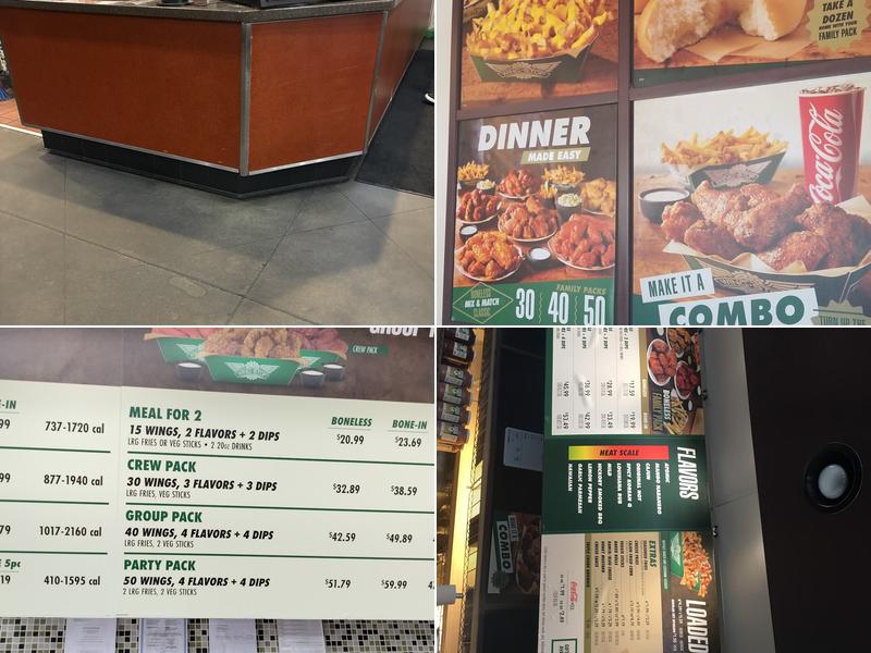 Wingstop Menu