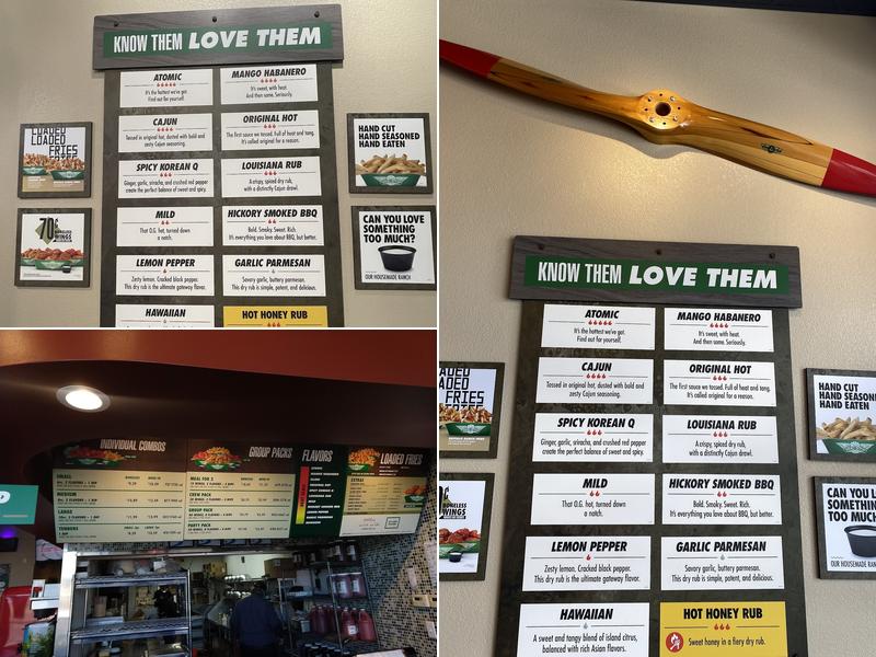 Wingstop Menu