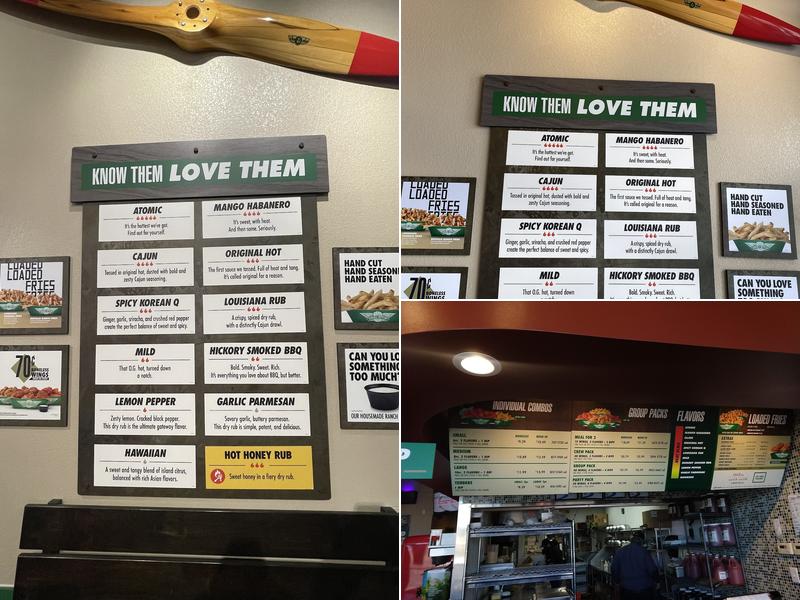 Wingstop Menu
