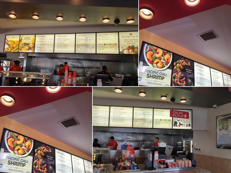 Panda Express Menu