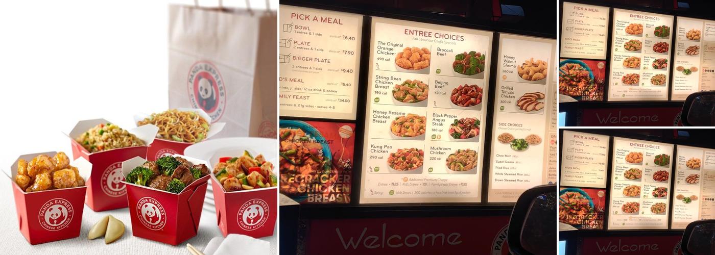 Panda Express Menu