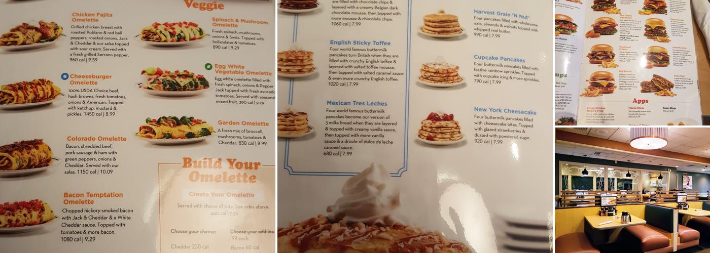 IHOP Menu