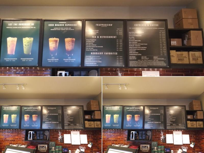 Starbucks Menu