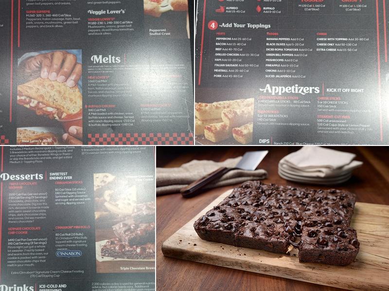 Pizza Hut Menu