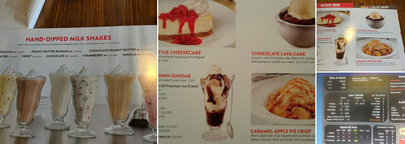 Denny's Menu