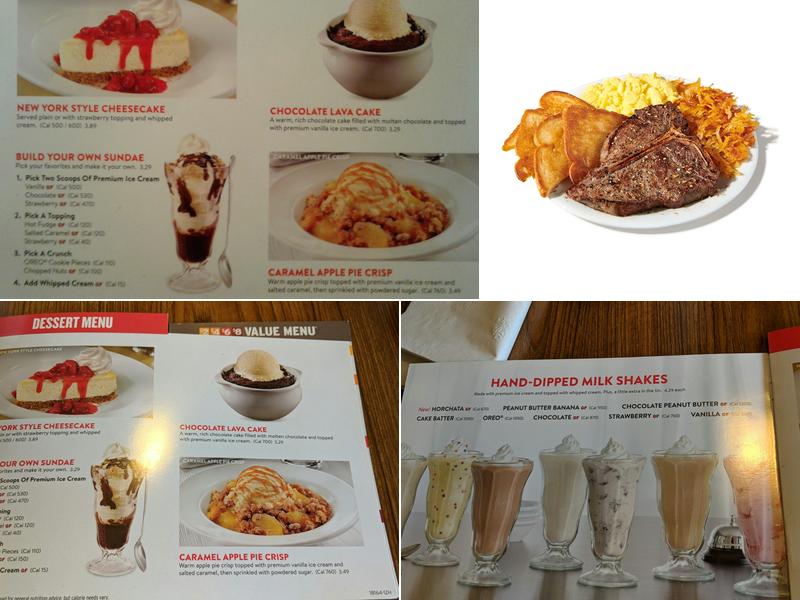 Denny's Menu