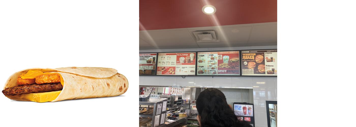 Burger King Menu