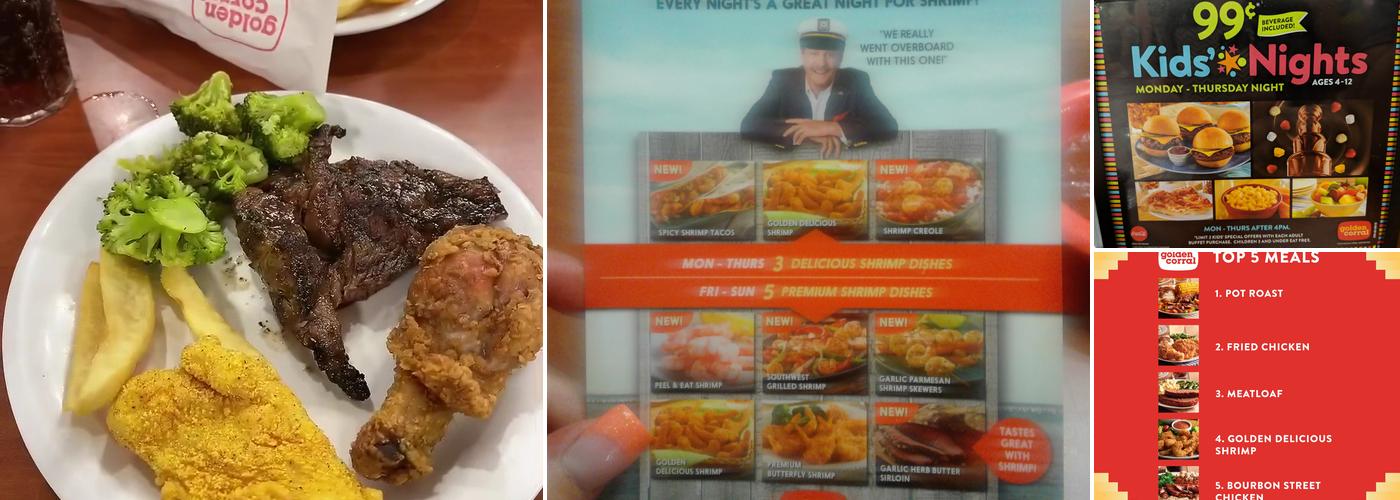 Golden Corral Buffet & Grill Menu