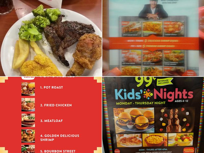 Golden Corral Buffet & Grill Menu
