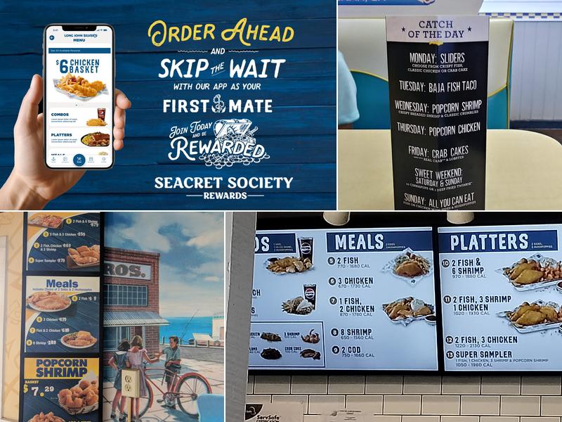 Long John Silver's Menu