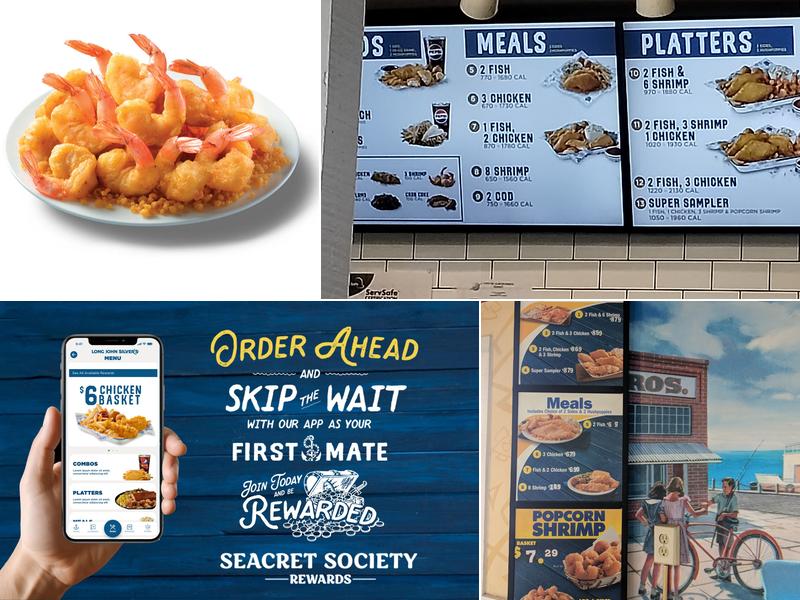 Long John Silver's Menu