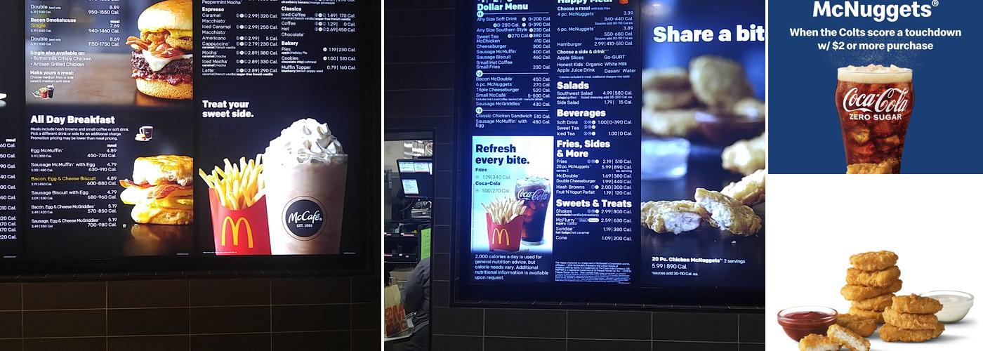 McDonald's Menu