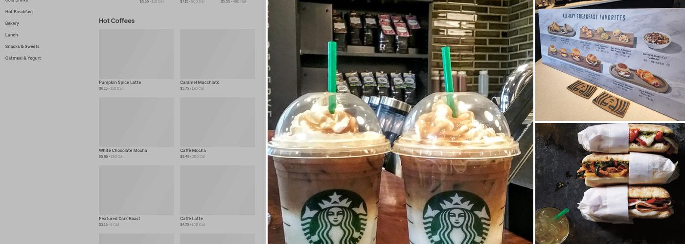 Starbucks Menu