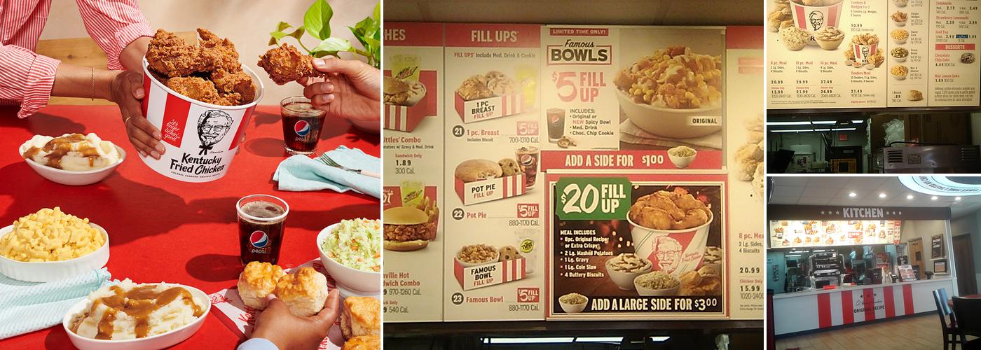 KFC Menu