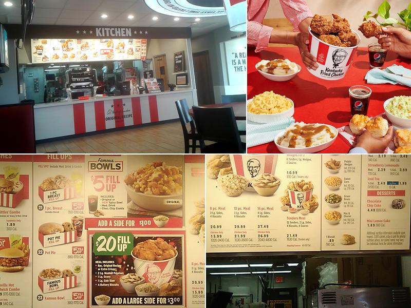 KFC Menu