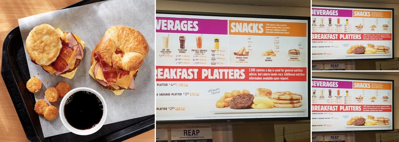 Burger King Menu