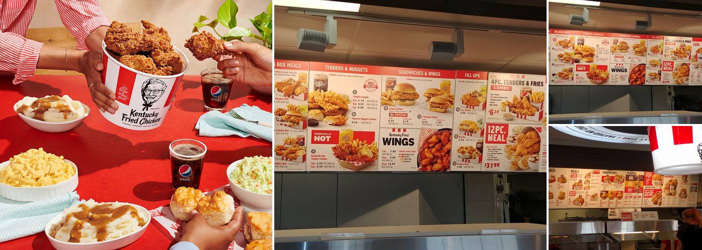 KFC Menu