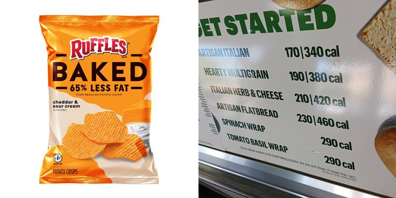 Subway Menu