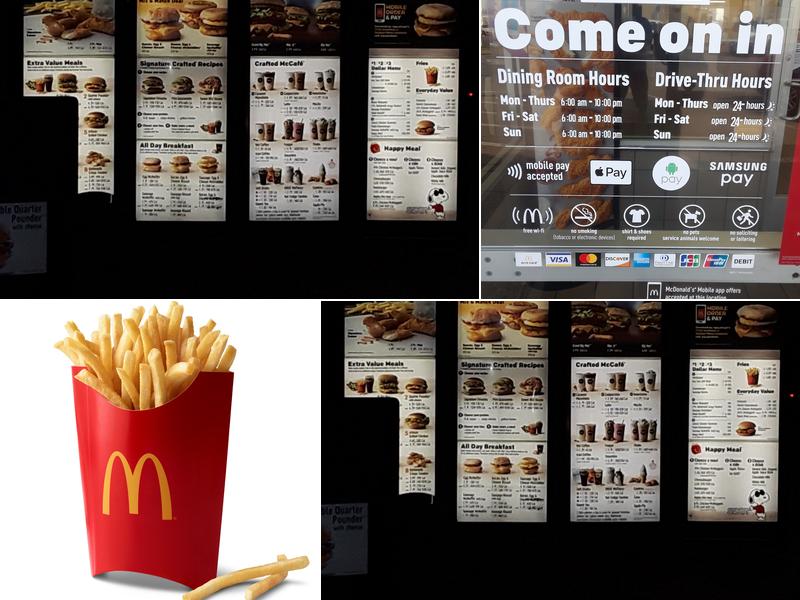 McDonald's Menu