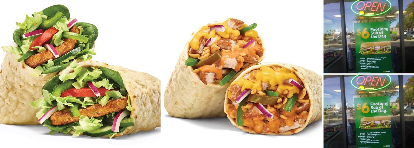 Subway Menu