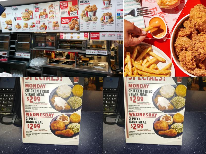 KFC Menu