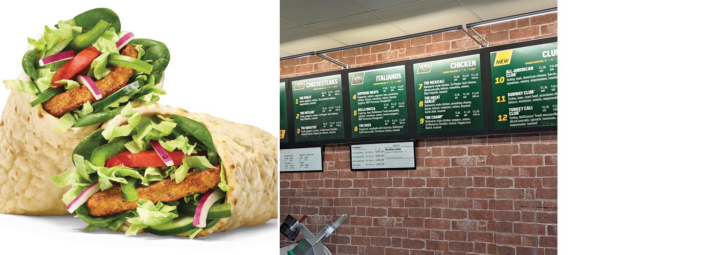 Subway Menu