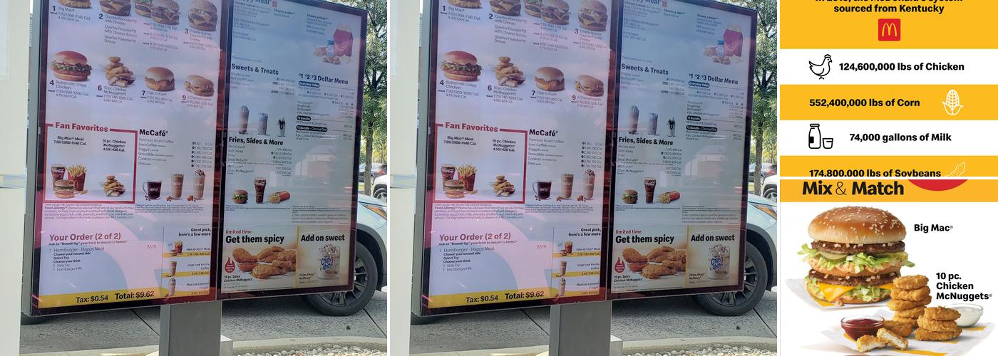 McDonald's Menu