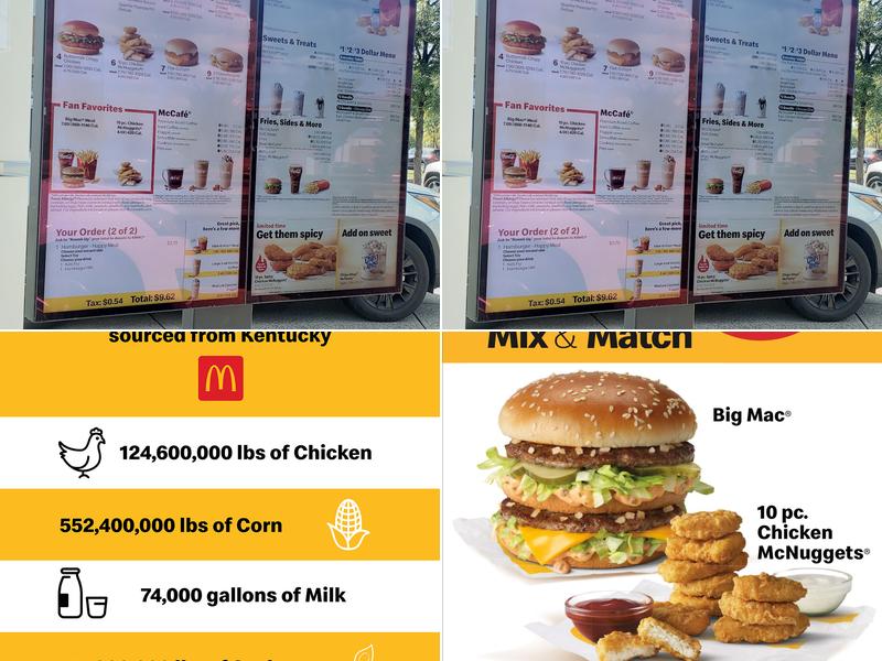 McDonald's Menu