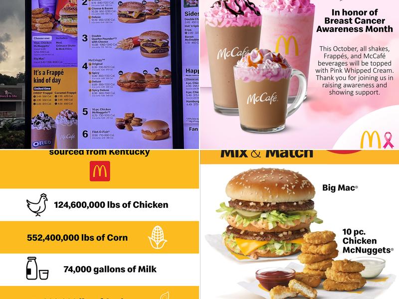 McDonald's Menu