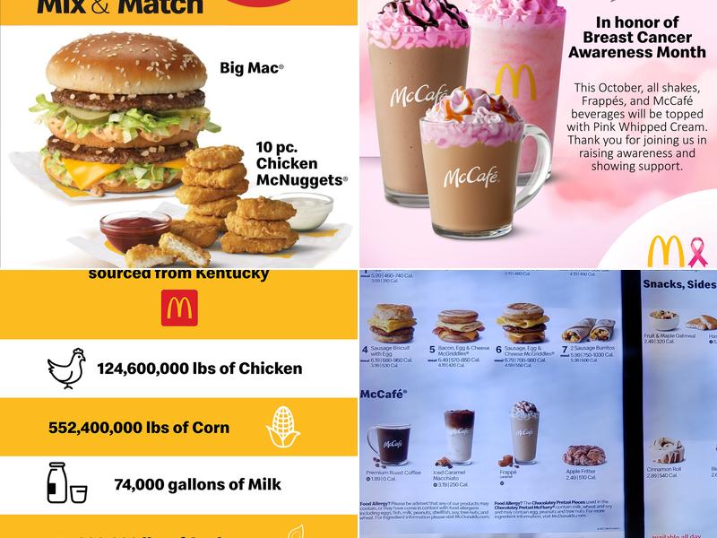 McDonald's Menu