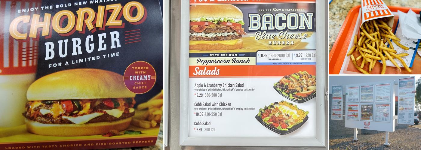 Whataburger Menu