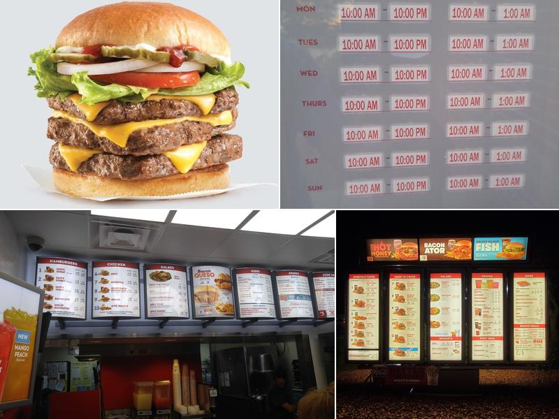 Wendy's Menu