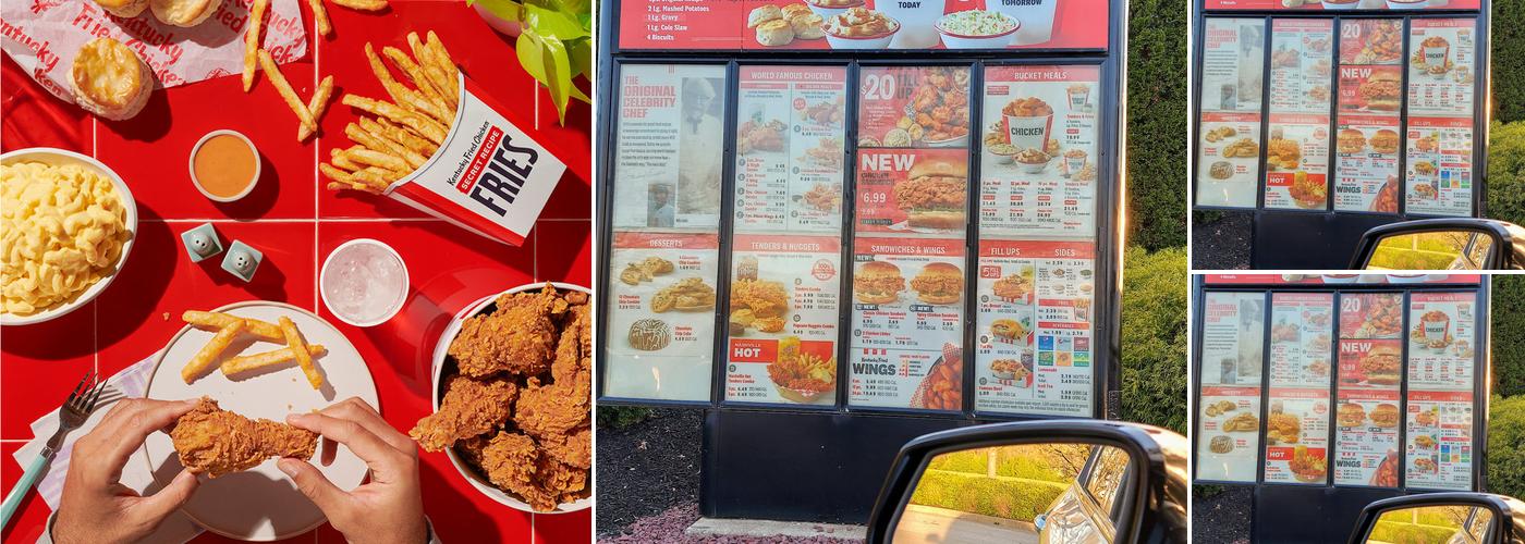KFC Menu