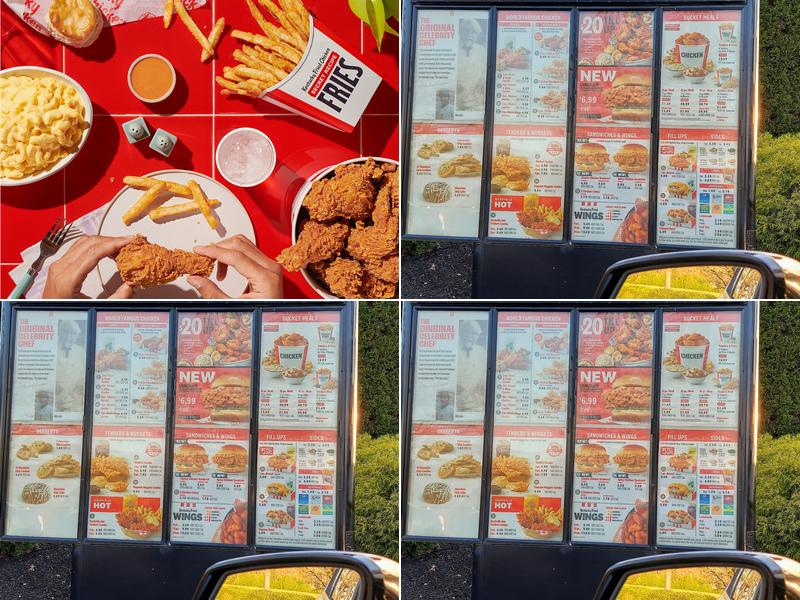 KFC Menu