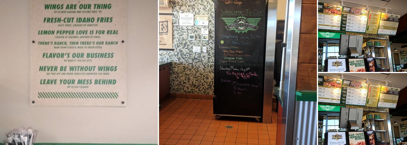 Wingstop Menu