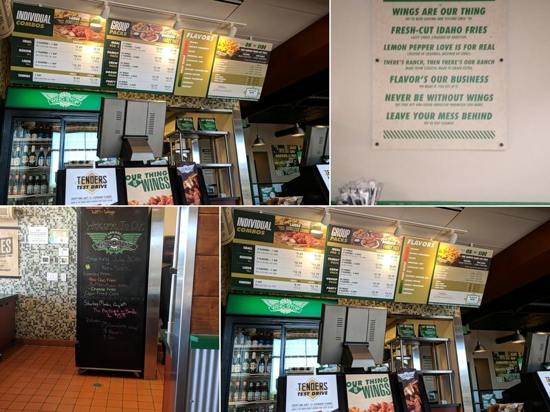 Wingstop Menu