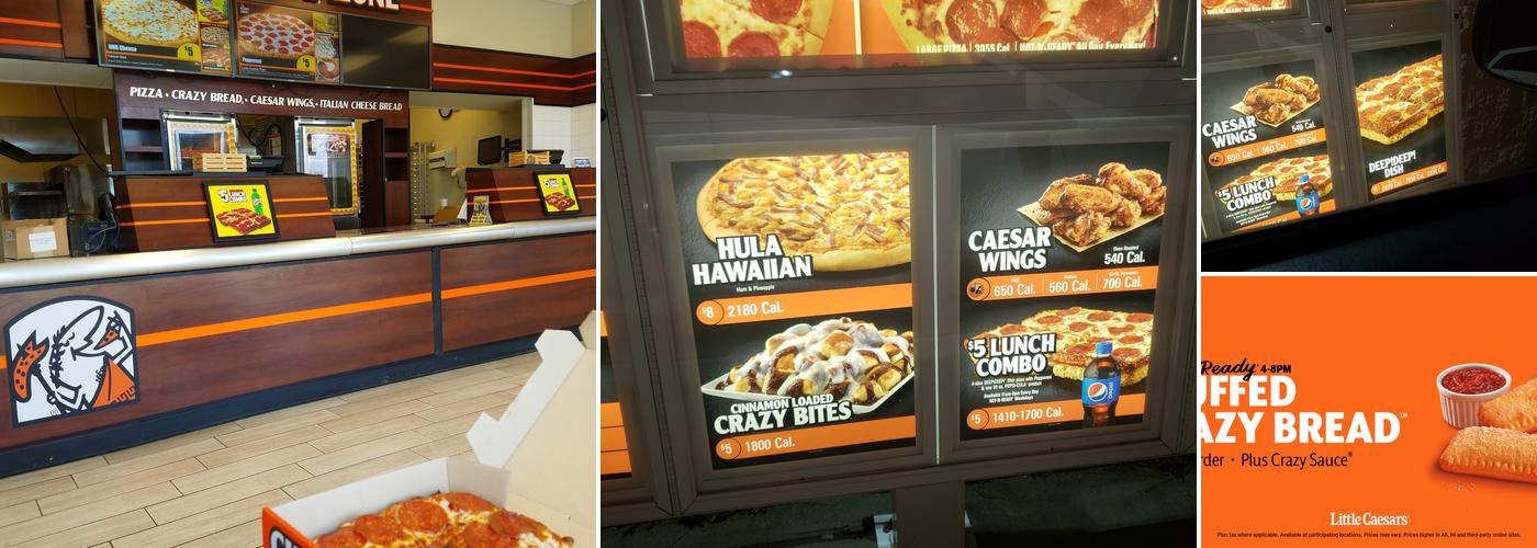 Little Caesars Pizza Menu