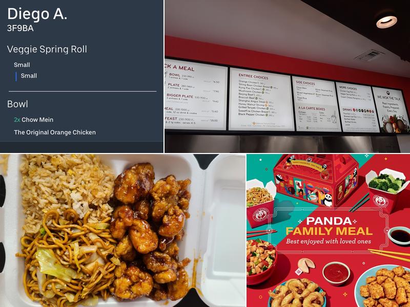 Panda Express Menu