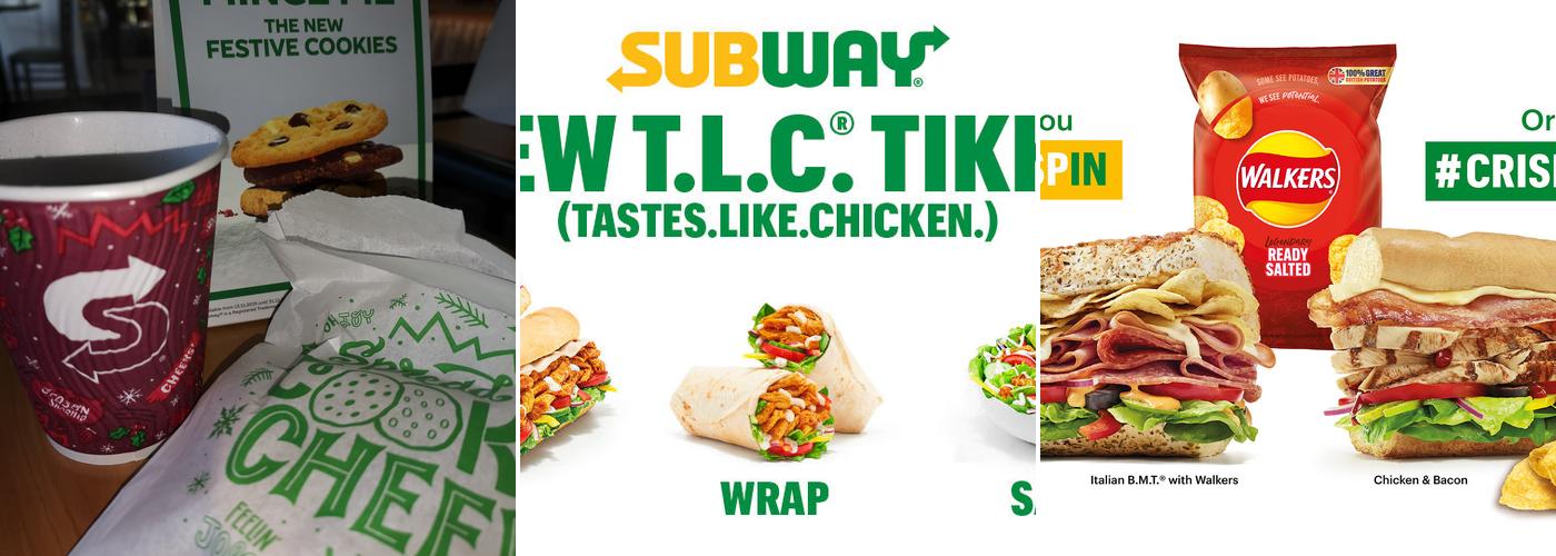Subway Menu
