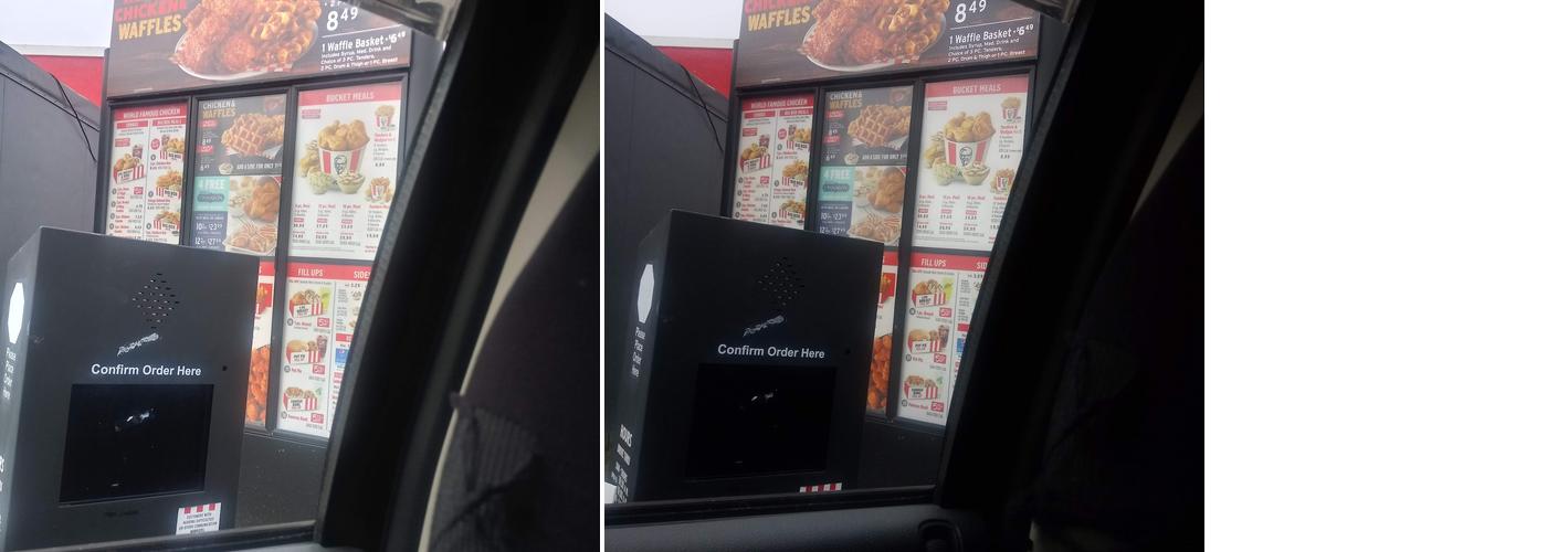 KFC Menu