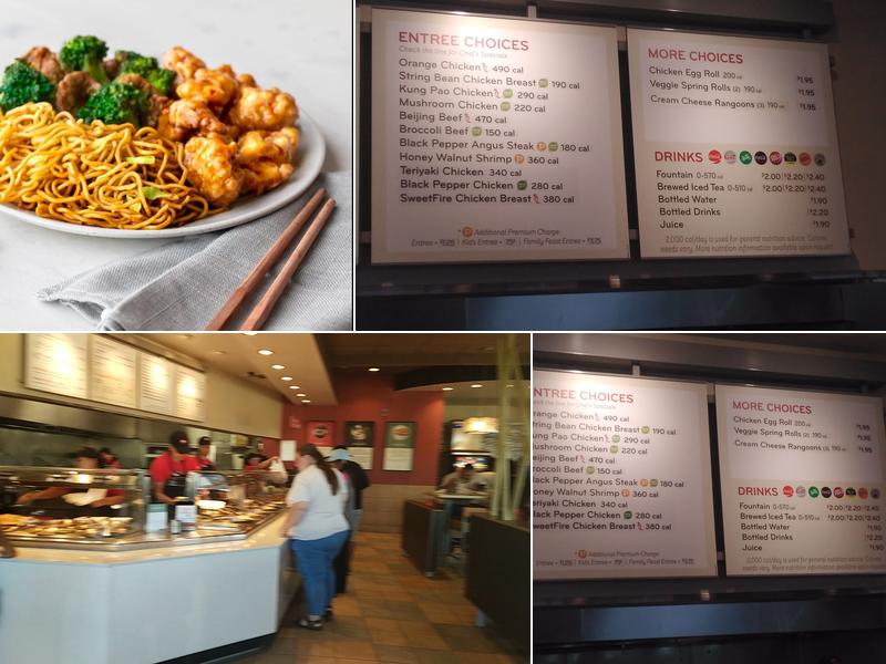 Panda Express Menu