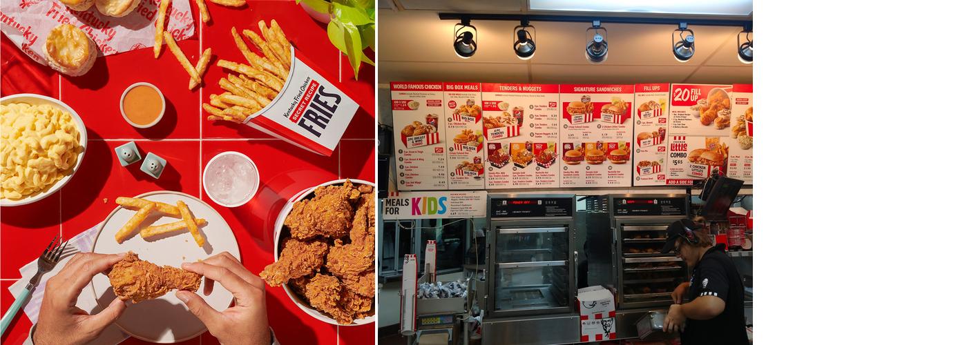 KFC Menu