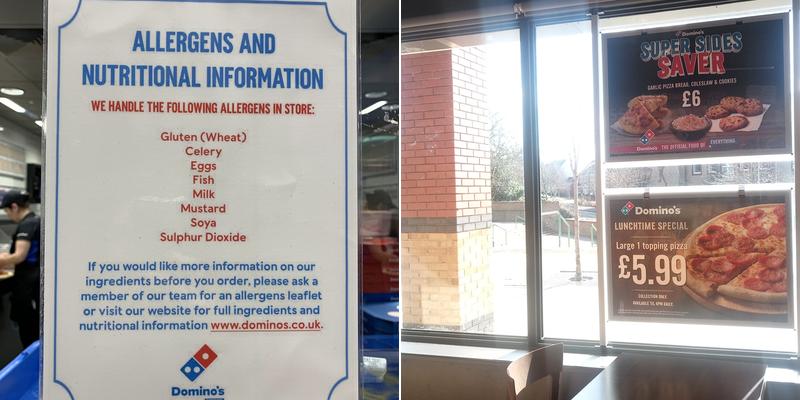 Domino's Pizza - Bristol - Emerson's Green Menu