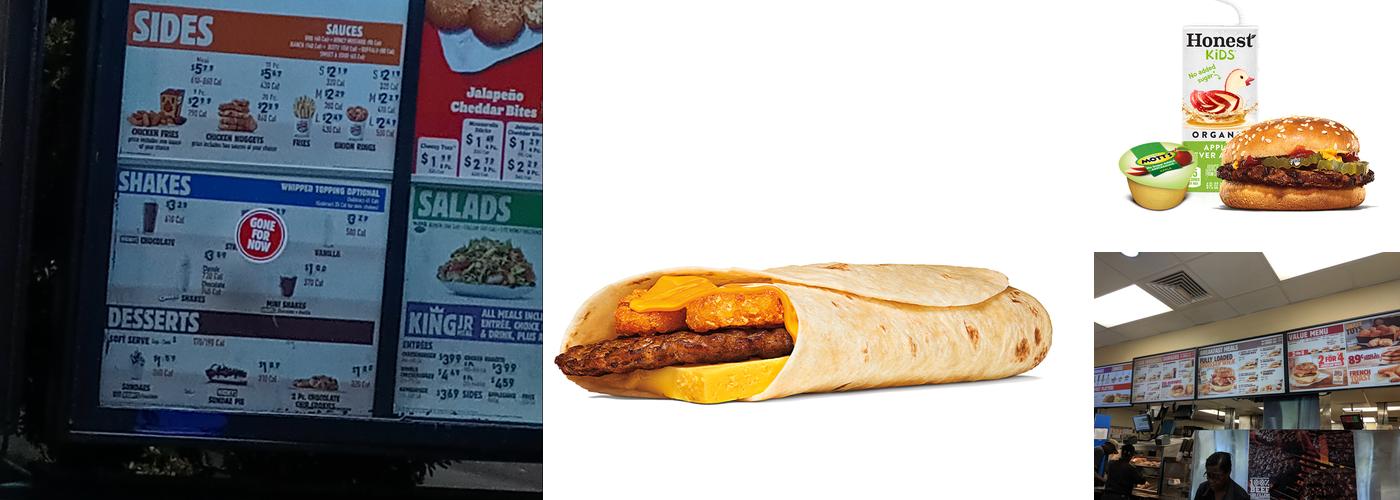 Burger King Menu