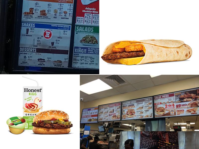 Burger King Menu