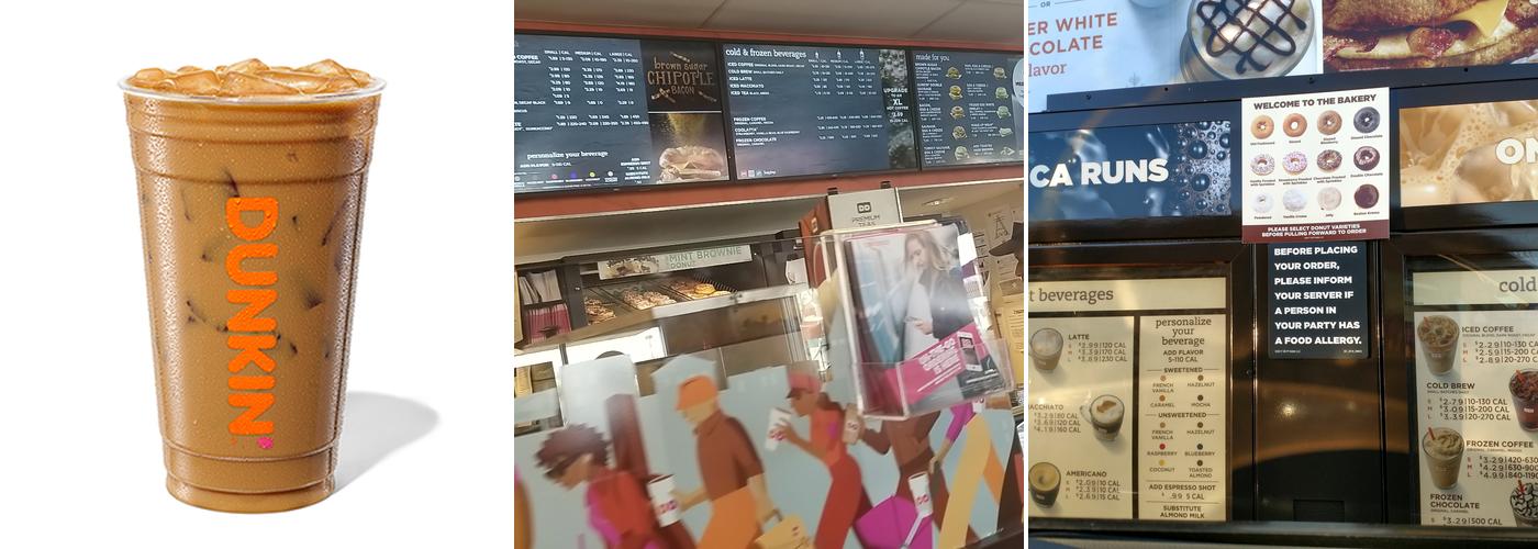 Dunkin' Menu