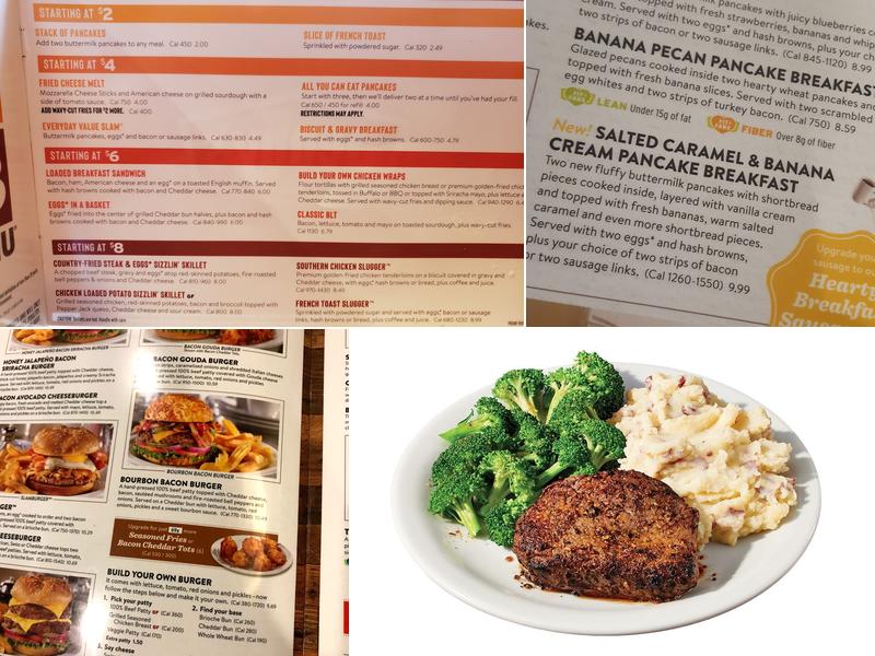 Denny's Menu