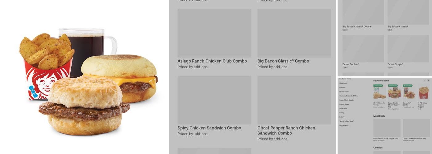 Wendy's Menu
