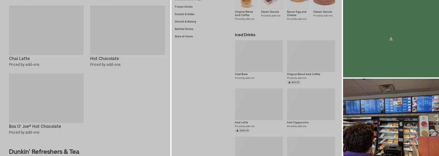 Dunkin' Menu